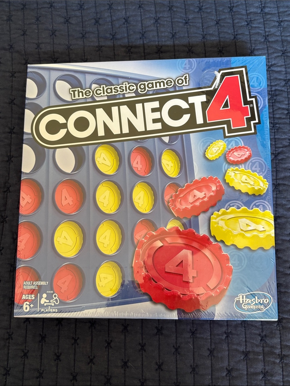 Hasbro Connect 4 Classic Game - Red & Yellow